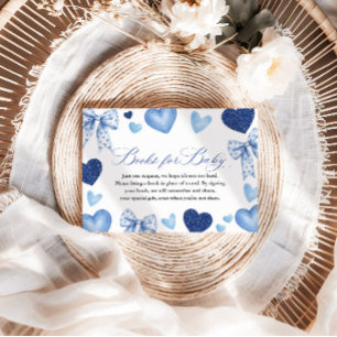 Little Sweetheart Baby Shower, Books for Baby Enclosure Card