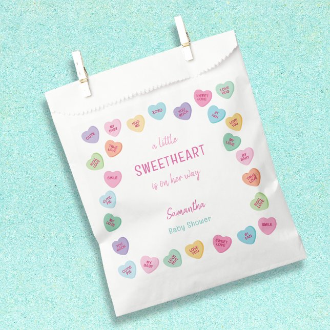 little Sweetheart baby shower Favour Bags (Creator Uploaded)