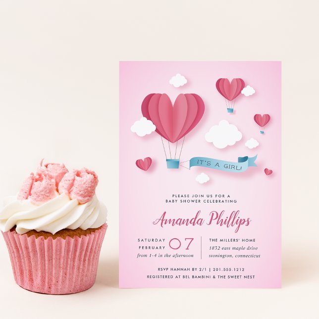 Little Sweetheart Baby Shower Invitation (Creator Uploaded)