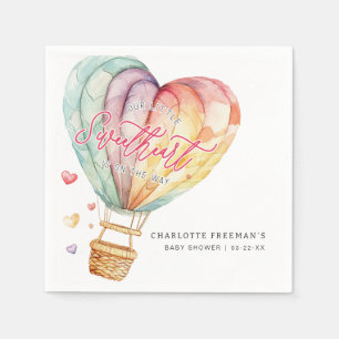 Little Sweetheart Baby Shower Napkin