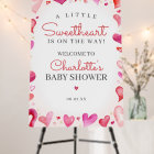 Little Sweetheart Baby Shower Welcome Sign