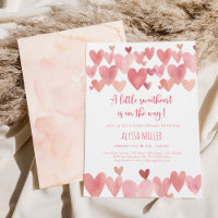 Little Sweetheart Boho Hearts Baby Shower