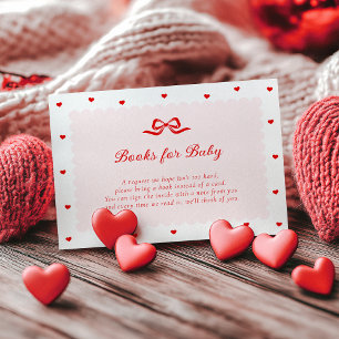 Little Sweetheart Books for Baby Card 