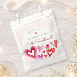 Little Sweetheart February Birthday Party Favour Bags