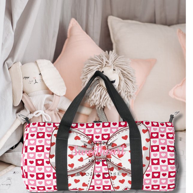 Little Sweetheart Matching Newborn Hospital  Duffle Bag (Little Sweetheart Matching Newborn Hospital Duffle Bag)