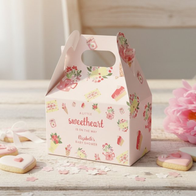 Little Sweetheart on the Way Baby Shower Desserts  Favour Box (Creator Uploaded)