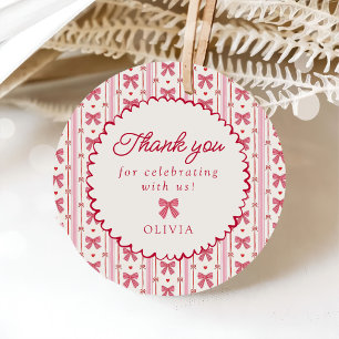 Little Sweetheart Valentine Day Baby Shower Favour Tags