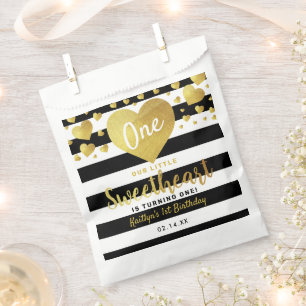 Little Sweetheart Valentine's Day Any Age Birthday Favour Bags