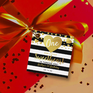 Little Sweetheart Valentine's Day Any Age Birthday Favour Tags