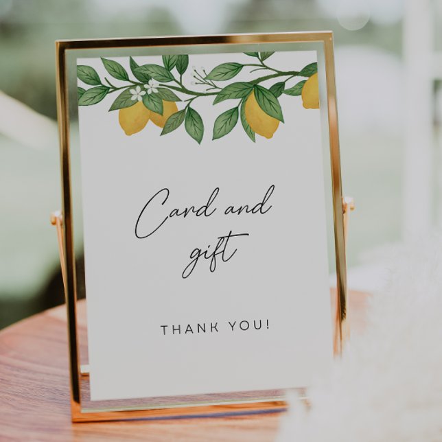 Little sweetie baby shower card and gift sign (Creator Uploaded)