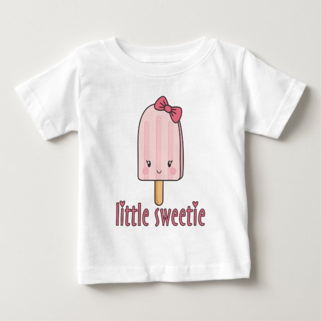 Little Sweetie Popsicle Baby T-Shirt (Front)