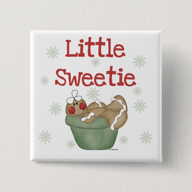 Little Sweetie Tshirts and Gifts 15 Cm Square Badge (Front)
