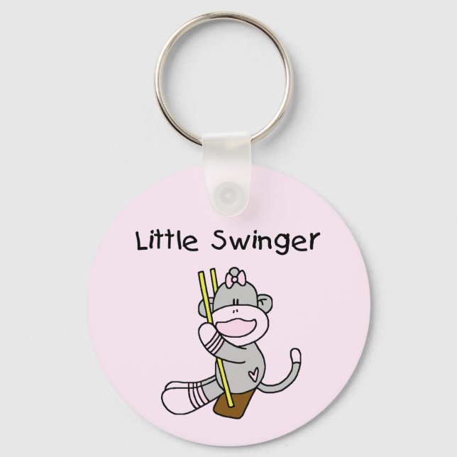 Little Swinger Tshirts and Gifts Key Ring (Front)