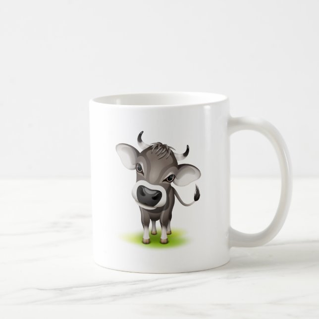 Little swiss cow coffee mug (Right)