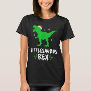 Little T Rex Matching Family Christmas Dinosaur Sh T-Shirt