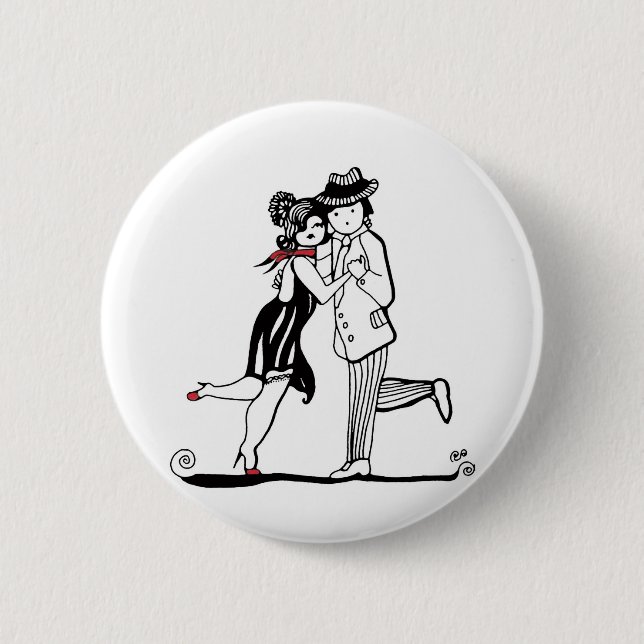 Little Tangueros 6 Cm Round Badge (Front)