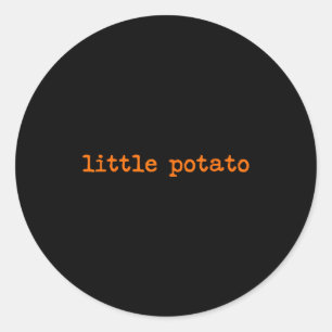 Little Tato Sweet Tato Thanksgiving Family Matchin Classic Round Sticker