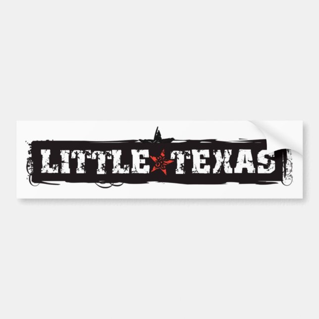 Little Texas Logo Bumper Sticker (Front)