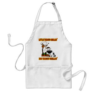 LITTLE THINGS CHILLIN' BIG THINGS GRILLIN' STANDARD APRON