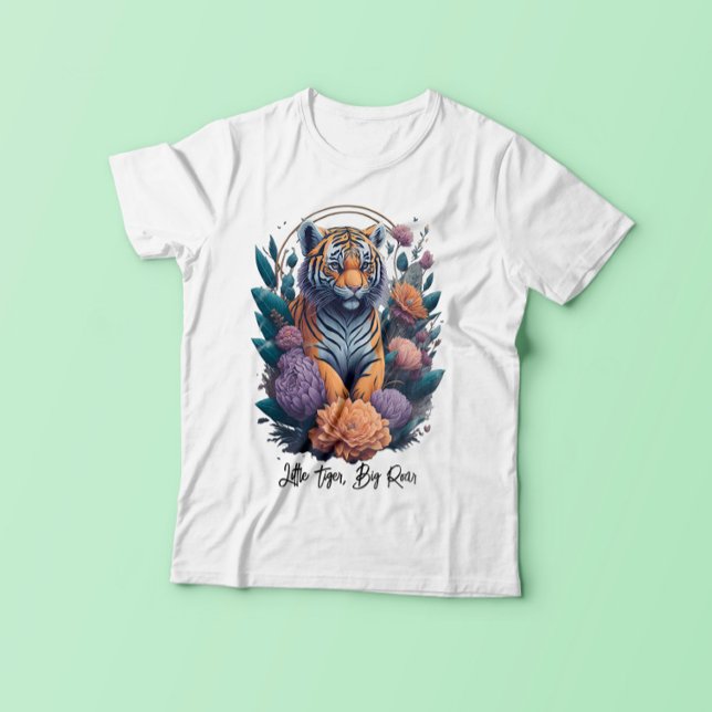 Little Tiger, Big Roar T-Shirt (Creator Uploaded)