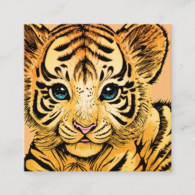 LITTLE TIGER ENCLOSURE CARD (Front)
