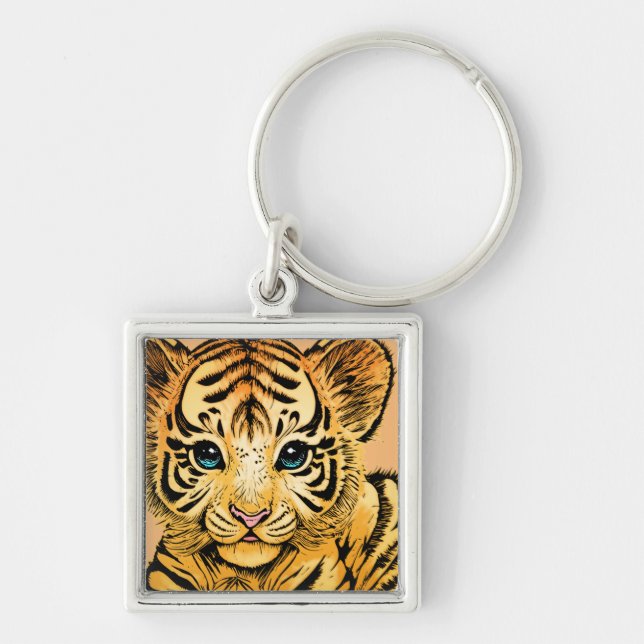 LITTLE TIGER KEY RING (Front)