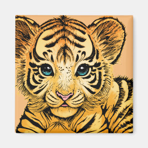 LITTLE TIGER MAGNET