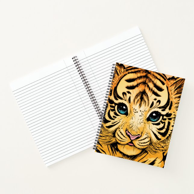 LITTLE TIGER  NOTEBOOK (Inside)