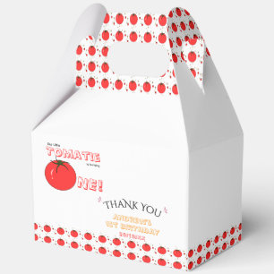 Little Tomatie Is Turning One Cute 1st Birthday Favour Box