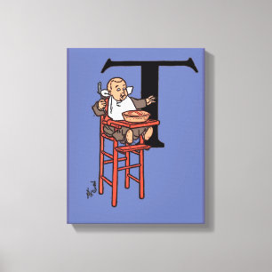 Little Tommy Tucker Canvas Print