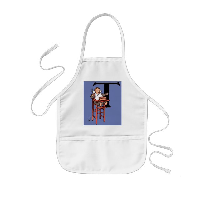 Little Tommy Tucker Kids Apron (Front)