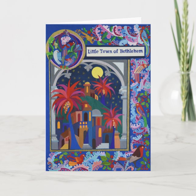 Little Town of Bethlehem Holiday Card (Front)