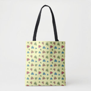 Little Tractors Tote Bag, Lemon Bag
