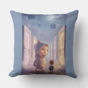 Little Travelers Moonlight Adventure Cushion