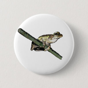 Little Tree Frog Oil Paint, Badge