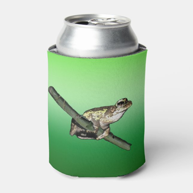 Little Tree Frog Oil Paint, Can Cooler (Can Front)