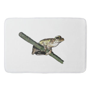 Little Tree Frog Oil Paint, Memory Foam Bathmat