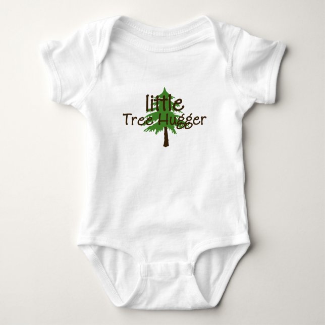 Little Tree Hugger Baby Bodysuit (Front)