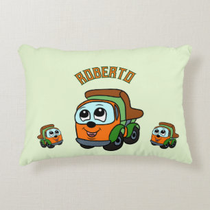 Little trucks decorative cushion