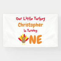 Little Turkey 1st Birthday