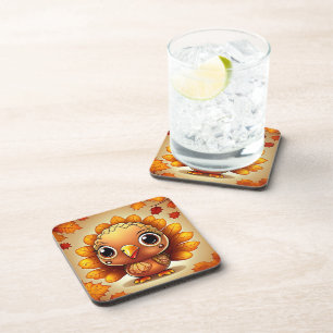 Little Turkey 3 Coaster