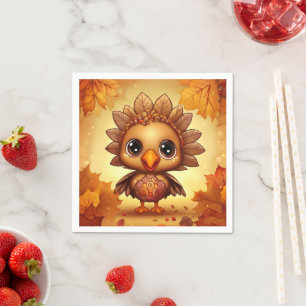Little Turkey 5 Napkin