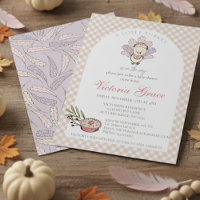 Little Turkey Autumn Girl Baby Shower