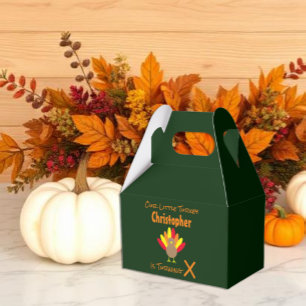 Little Turkey Birthday Favour Box