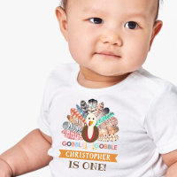 Little Turkey Thanksgiving Any Age Birthday