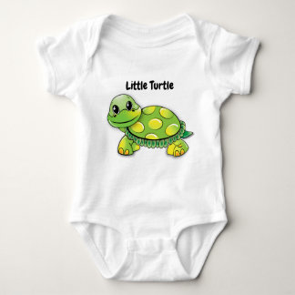 Little turtle baby bodysuit