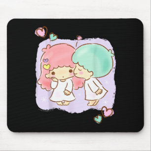 Little Twin Stars Be My Valentine Tee Shirt Mouse Pad