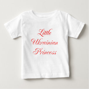 Little Ukrainian Princess Baby T-Shirt