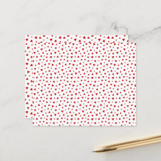 Little Valentine Hearts Paper Sheet