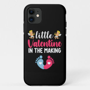 Little Valentine In The Making Pregnancy Pregnant Case-Mate iPhone Case